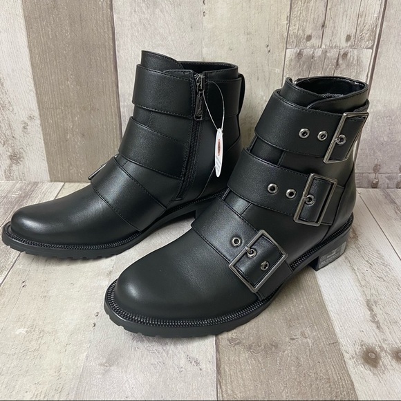 NWT Blondo Camila Leather Boots Size 8 - Picture 10 of 13